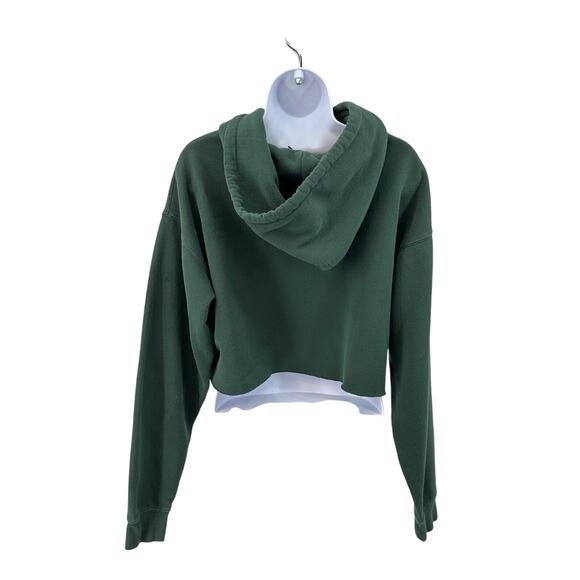 Urban Outfitters Hoodie Out From Under Green WMNS Medium Long Sleeve Relaxed Fit - Picture 3 of 4